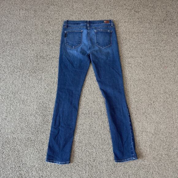 Paige PEG Skinny Denim Blue Jeans US Women's 29 - Picture 2 of 6